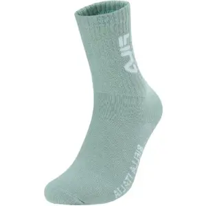 FILA Женские носки ORIGINALE Crew, 1 пара, Gray Marsh Green