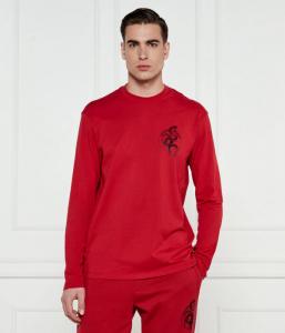 Лонгслив Armani Exchange Regular Fit, красный