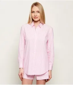 Рубашка relaxed fit St.Barth, пудрово-розовый