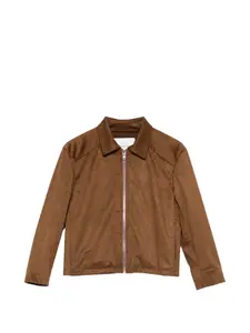 Куртка на молнии Paolo Pecora Kids, коричневый