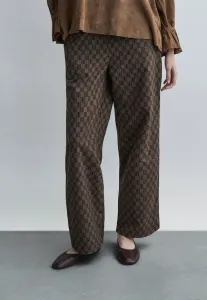 Брюки албан By Malene Birger, Dark Mahogany