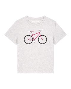Рубашка Watapparel Pink Bike, Mottled White