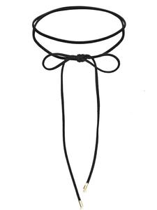 Elli Колье из серебра 925 пробы с золотым бантом