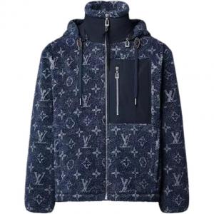 Пуховик SS26 женский LOUIS VUITTON, темно-синий