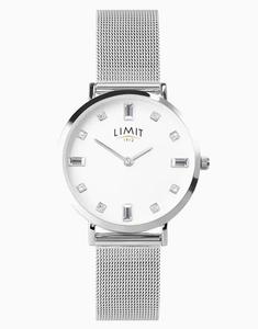 Круглые часы Limit 36 мм в серебряном корпусе