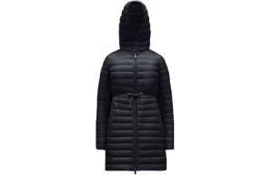 Пуховик женский темно-синий Moncler