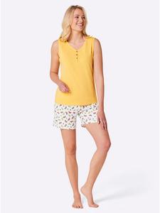 WITT WEIDEN Короткие шорты с принтом в виде желтого и белого грейпфрута