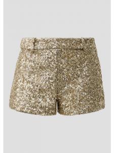 QS Брюки цвета 0009_золотой