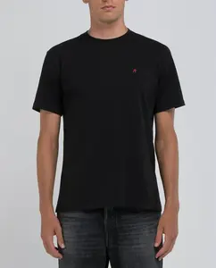 Футболка мужская с короткими рукавами и круглым вырезом Replay, черный