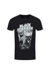 Футболка «Никогда не говори умереть» Black Sabbath, черный