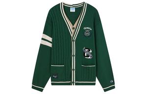 Трикотажный кардиган для мужчин Champion, темно-зеленый