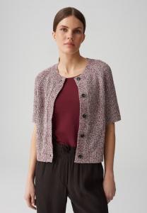 Кардиган OPUS SLIM FIT MOULINE, Cassis/Red