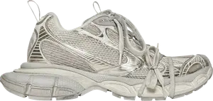 Кроссовки Balenciaga 3XL Sneaker 'Worn-Out - Light Beige', кремовый