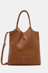 Кожаная сумка Answear.Lab, коричневый