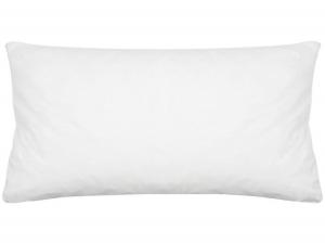 Подушка Zollner белый, 40/80 см