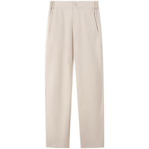 Женские повседневные брюки тонкие прямого кроя CAMEL, светло-хаки