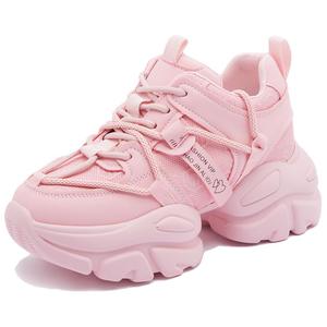 Абразивостойкие облегченные низкие кроссовки на платформе для увеличения роста Shangjinni, зеленые