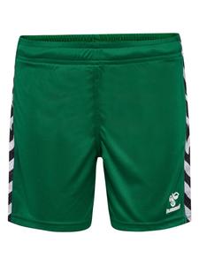 Hummel Игривые шорты для детей в цвете «Вечнозеленый»