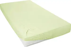Простыня Primera "Мако-Фейнджерси" 90-100х200 см, 1 шт., светло-зеленый