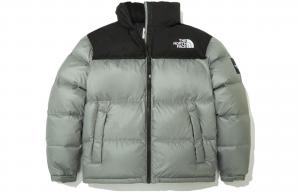 Куртка пуховая коллекции 1996 зимняя унисекс зелёная THE NORTH FACE, зеленый