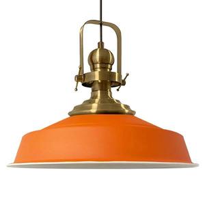 Подвесной светильник Bamyum Asletl Vintage Lampe, 41x160x20x41 см, оранжевый
