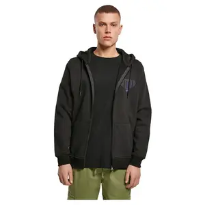 Толстовка Mister Tee Safely Guarded Heavy full zip, серый