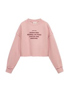 Толстовка MANGO KIDS CHAPTER, Rose
