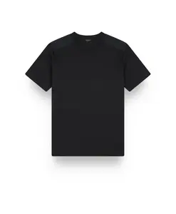 Футболка из эластичного водоотталкивающего хлопка Paul & Shark, черный