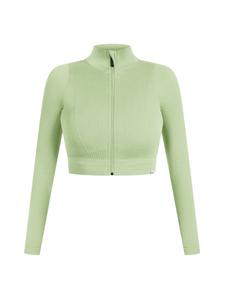 Тренировочная куртка Smilodox Slim Zeya, зеленый