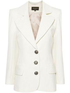 MITILIANE COUTURE пиджак в тонкую полоску, нейтральный цвет