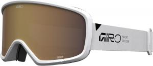 Детские горнолыжные очки Giro Unisex Kids Giro Stomp, White Wordmark Pink - Amber Pink