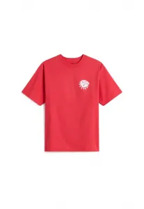 Футболка с принтом "bully" Vans, Medium Red