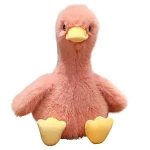 AORUNJU Коллекция Macaron, милая уточка, большая желтая утка плюшевая кукла высота 35см/45см