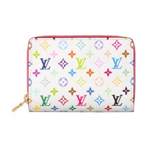 LOUIS VUITTON Кошелек X Takashi Murakami Lou белый разноцветный