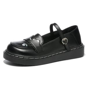 Плоские туфли Мэри Джейн для женщин VICTORIA&VERA, черный