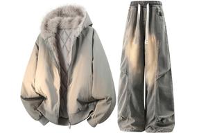 Толстовка Casual Sportswear утепленная с флисовой подкладкой X1617, серый mountain hawk jacket+желтый mud jeans