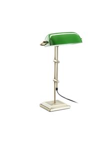 Relaxdays Банковская лампа зелено-бронзового цвета - (В)52 см