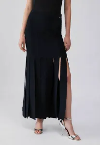 Длинная юбка с бахромой Liu Jo, Black