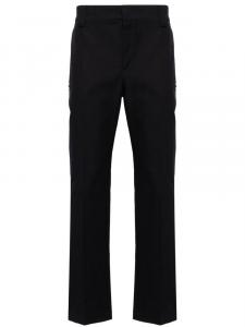 Valentino Garavani прямые брюки Rockstud строгого кроя, синий