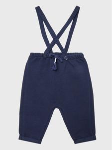 Тканевые брюки стандартного кроя United Colors Of Benetton, синий