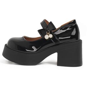 Medd Туфли Mary Jane черные