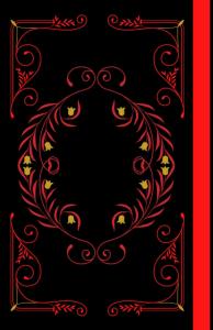 black and red notebook: elegant notebook (Independently published)