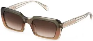 Полицейские солнцезащитные очки унисекс Police, 06pc Shiny Dark Green