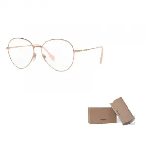 Burberry Женская оправа для очков авиатор в розовом золоте, Rose Gold