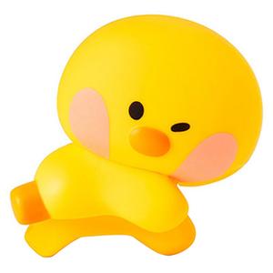 Миниатюрная фигурка для дисплея милый мультяшный автомобиль настольное украшение для офиса фигурка чиби LINE FRIENDS