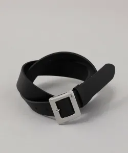 Ремень с пряжкой на раме Jeanasis, цвет Black(09)