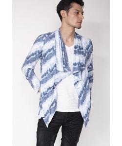 TORNADO MART∴Кардиган с драпировкой и асимметричным узором