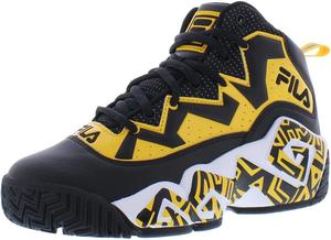 Кроссовки Fila Unisex-Child Kid's Fila Mb, черный/желтый