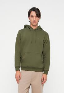 Толстовка Tommy Jeans FLAG HOODIE, Dark Greenery/Brown