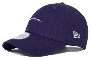 New Era Хлопковая бейсболка унисекс темно-синего цвета, Navy Blue